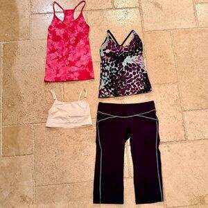 Lucy Activewear Bundle Sz S (Set of 4)